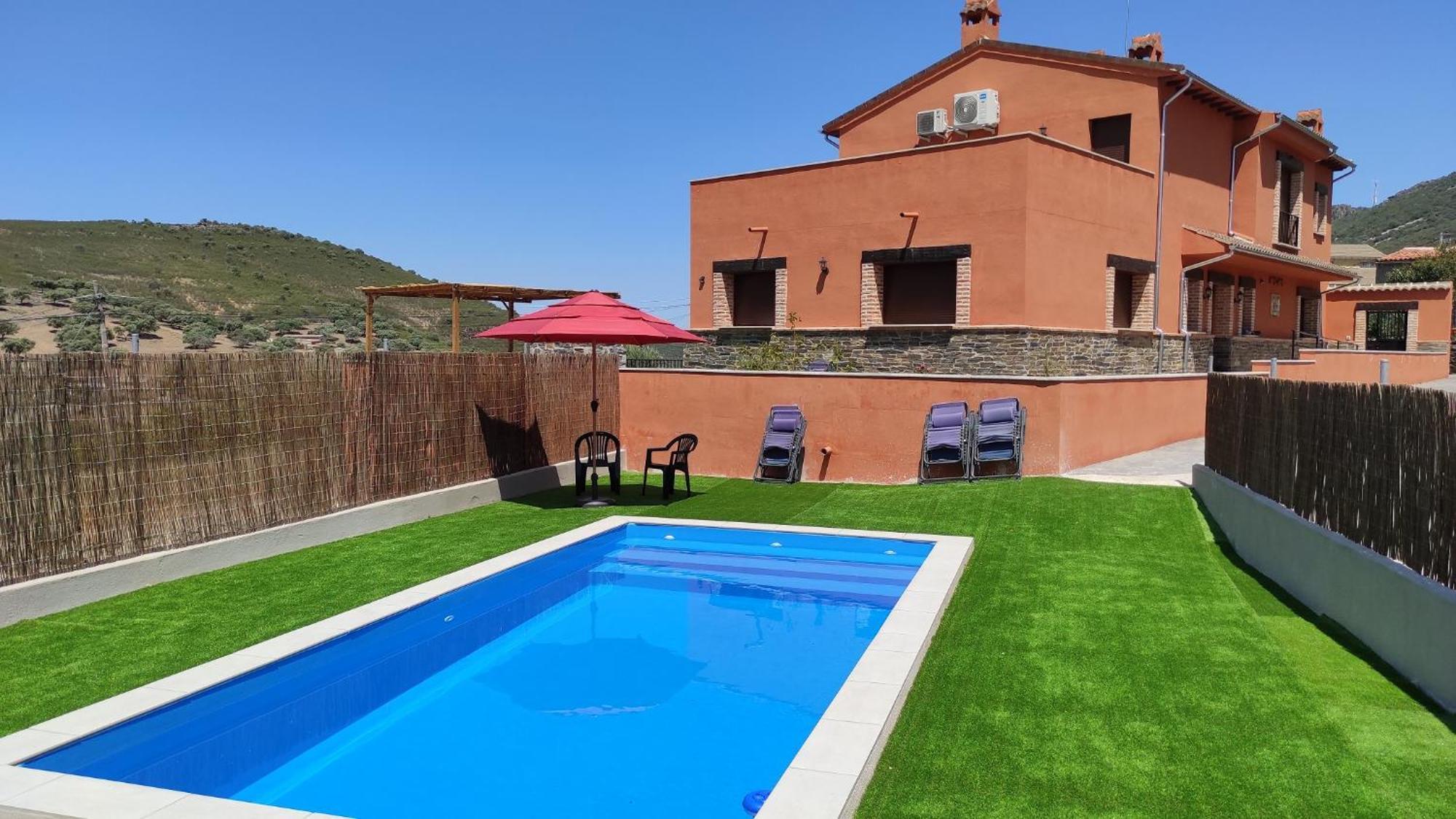 Casa Rural La Colmena Del Geoparque Navatrasierra Dış mekan fotoğraf